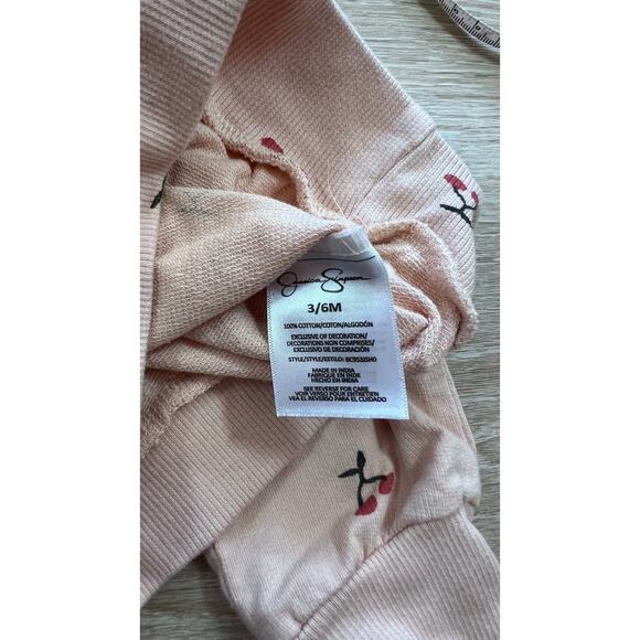 Jessica Simpson Cherry Outfit- Size 3-6m - Picture 3 of 5